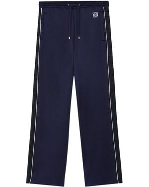 Loewe Anagram Track Pants - Blue