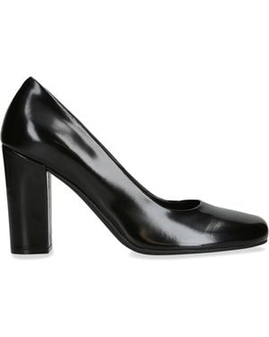 The Row Leather Penelope Court Shoes 90 - Black
