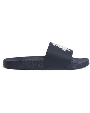 Vilebrequin Tortue Slides - Blue