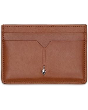 Jacques Marie Mage Leather Theodore Card Holder - Brown