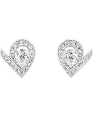 Chaumet And Diamond Joséphine Aigrette Stud Earrings - Metallic