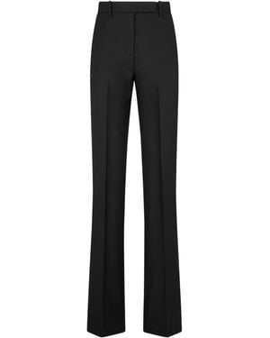 Tom Ford Wool-Silk Tailored Pants - Black