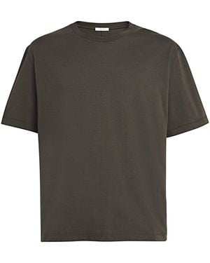 The Row Errigal Supima Cotton T-Shirt - Green