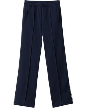 Miu Miu Jersey Straight-Leg Joggers - Blue