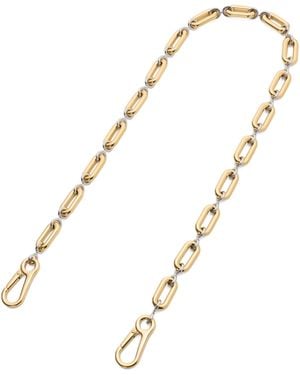 Loewe Donut Chain Bag Strap - Metallic