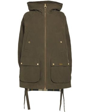 Barbour Hooded Middlemarch Parka Coat - Green
