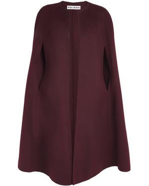 Wolk Morais Cashmere Monceau Cape - Purple