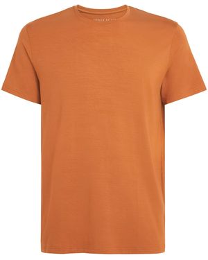 Derek Rose Micro Modal Basel T-Shirt - Orange