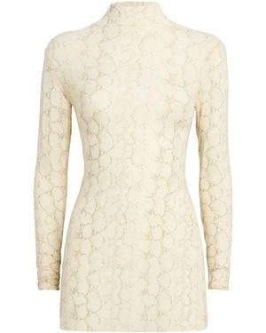 Skims Milky Sheer Tunic Top - Natural