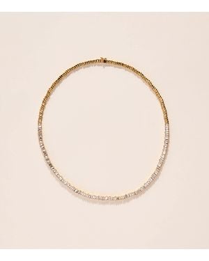 Suzanne Kalan And Diamond Classic Fireworks Tennis Necklace - Natural