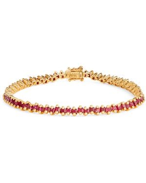Suzanne Kalan And Ruby Princess Tennis Bracelet - Natural