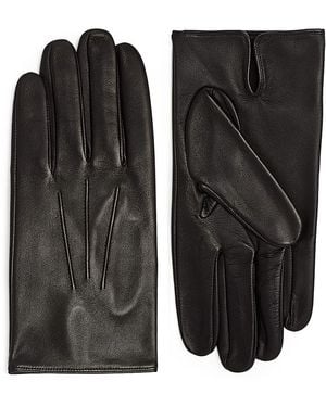Dents Leather Gloves - Black