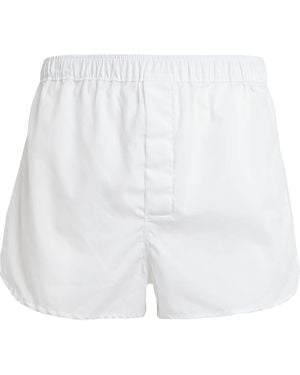 Derek Rose Savoy Modern Boxer Shorts - White