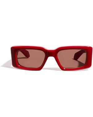 Jacques Marie Mage Acetate Supersonic Sunglasses - Red