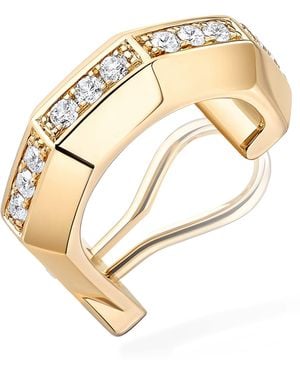 Messika Moderniste And Diamond Ear Cuff - Metallic