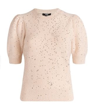 PAIGE Sequin Gladiolus Jumper - Natural