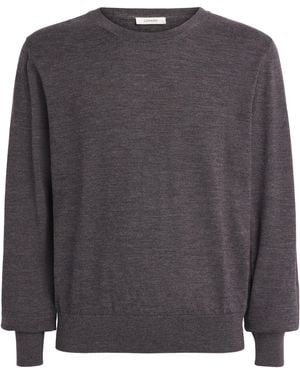 Lemaire Merino Wool Jumper - Grey