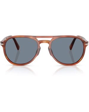Persol Acetate Pilot Sunglasses - Blue