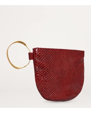 ★国内発送★【THE ROW】Square Bracelet Clutch The Row Square Bracelet Clutch in Black ANG | FWRD