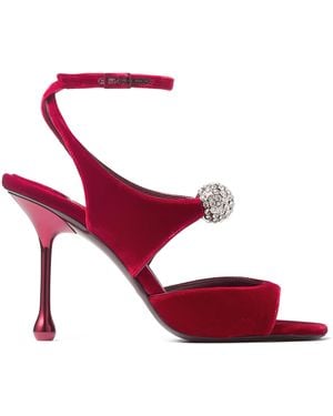 Jimmy Choo Heeled Sandals Orb - Red