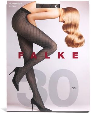 FALKE Intrigue 30 Tights - White