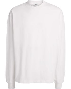 Agolde Cotton Asha Long-Sleeve T-Shirt - White