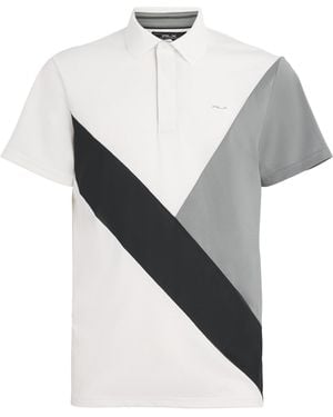 Ralph Lauren Colour-Block Polo Shirt - Grey