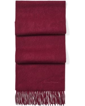 Aspinal of London Cashmere Lightweight Scarf - Purple