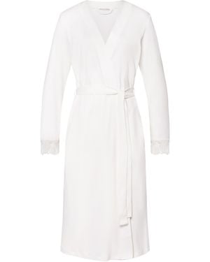 Hanro Cotton Kalea Robe - White