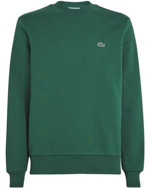Lacoste Cotton Logo Sweatshirt - Green