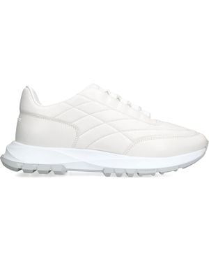 Givenchy Padded Leather Sneakers - White