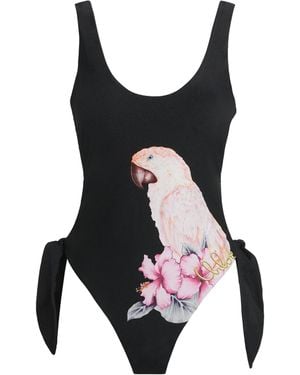 Chloé Parrot Cut-Out Swimsuit - Black