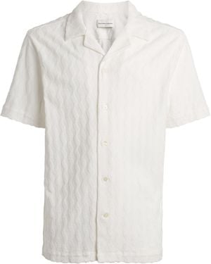 Frescobol Carioca Terry Cotton Roberto Shirt - White