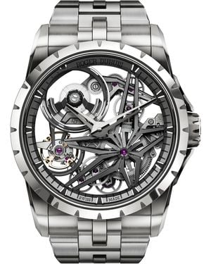 Roger Dubuis Titanium Excalibur Monobalancier Watch - Metallic