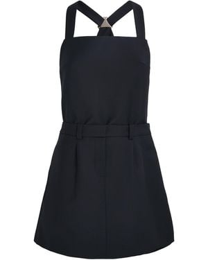 chinese dress ladies Sandie - Button Down Pinafore Dress