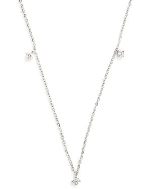 Harrods And Diamond Necklace - Metallic