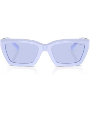 Tiffany & Co. Acetate Tf4213 Rectangular Sunglasses - Blue
