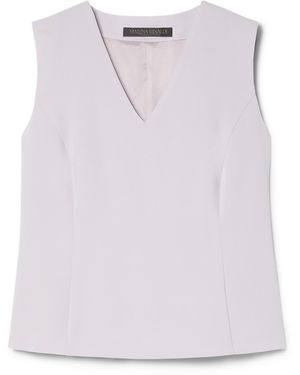 Marina Rinaldi Cady Sleeveless Blouse - Pink