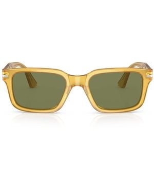 Persol Acetate Rectangle Sunglasses - Green