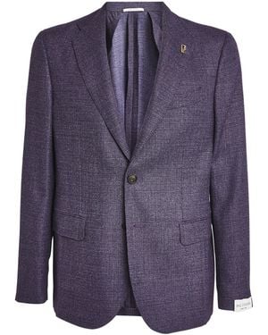 Pal Zileri Wool Blazer - Purple
