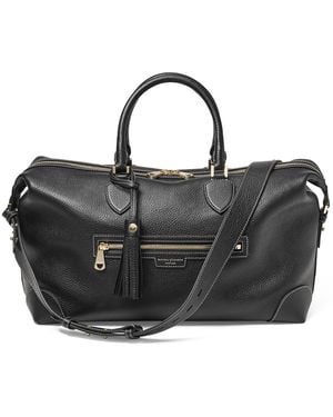 Aspinal of London Leather The Hudson Bag - Black