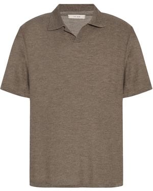 The Row Morand Cashmere Top - Brown