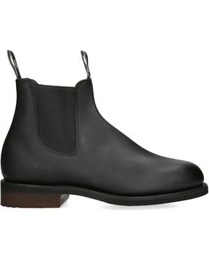 R.M.Williams Leather Gardener Ankle Boots - Black