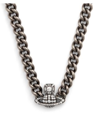 Vivienne Westwood Graziella Choker Necklace - Metallic