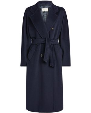 Max Mara Madame Icon Coat - Blue