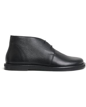 Studio Nicholson Leather Woodrow Desert Boots - Black
