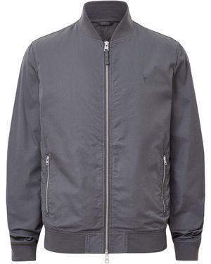 AllSaints Basset Bomber Jacket - Grey
