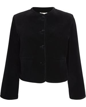 LIBEROWE Velvet Cora Jacket - Black