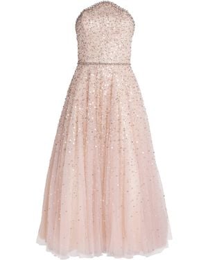 Sabina Bilenko Embellished Corset Nina Gown - Pink