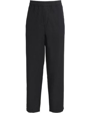 7 For All Mankind Lyocell-Blend Elasticated Trousers - Black